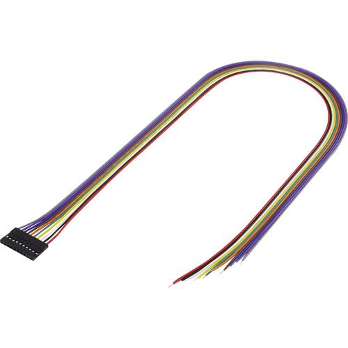 Thumbnail - TRU COMPONENTS Konfektionierte Litze Polzahl Gesamt 10 Rastermaß: 2.54 mm 1244006 1 St.