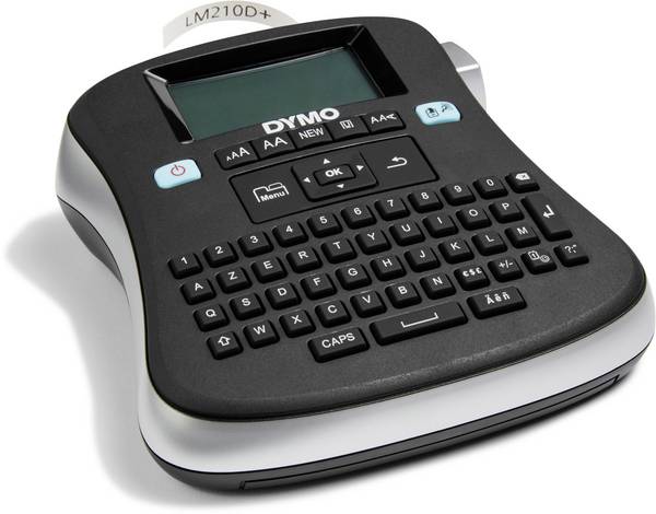 DYMO LabelMANAGER 210D - Beschriftungsgerät - s/w - Thermotransfer - Rolle (1,2 cm)