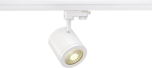hochvolt schienensystem leuchte 3phasig led fest eingebaut 9 w led slv enola weiss