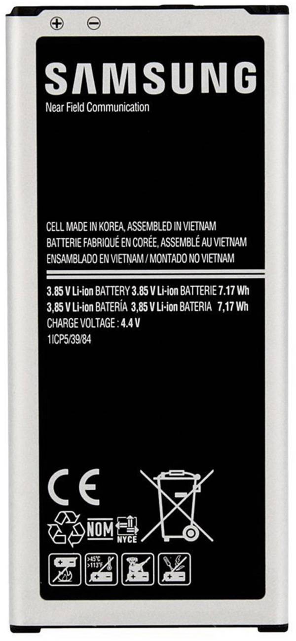 Samsung Original EB-BG850BB Li-Ion Akku Battery 1860 mAh, Galaxy Alpha SM-G850 Bulk
