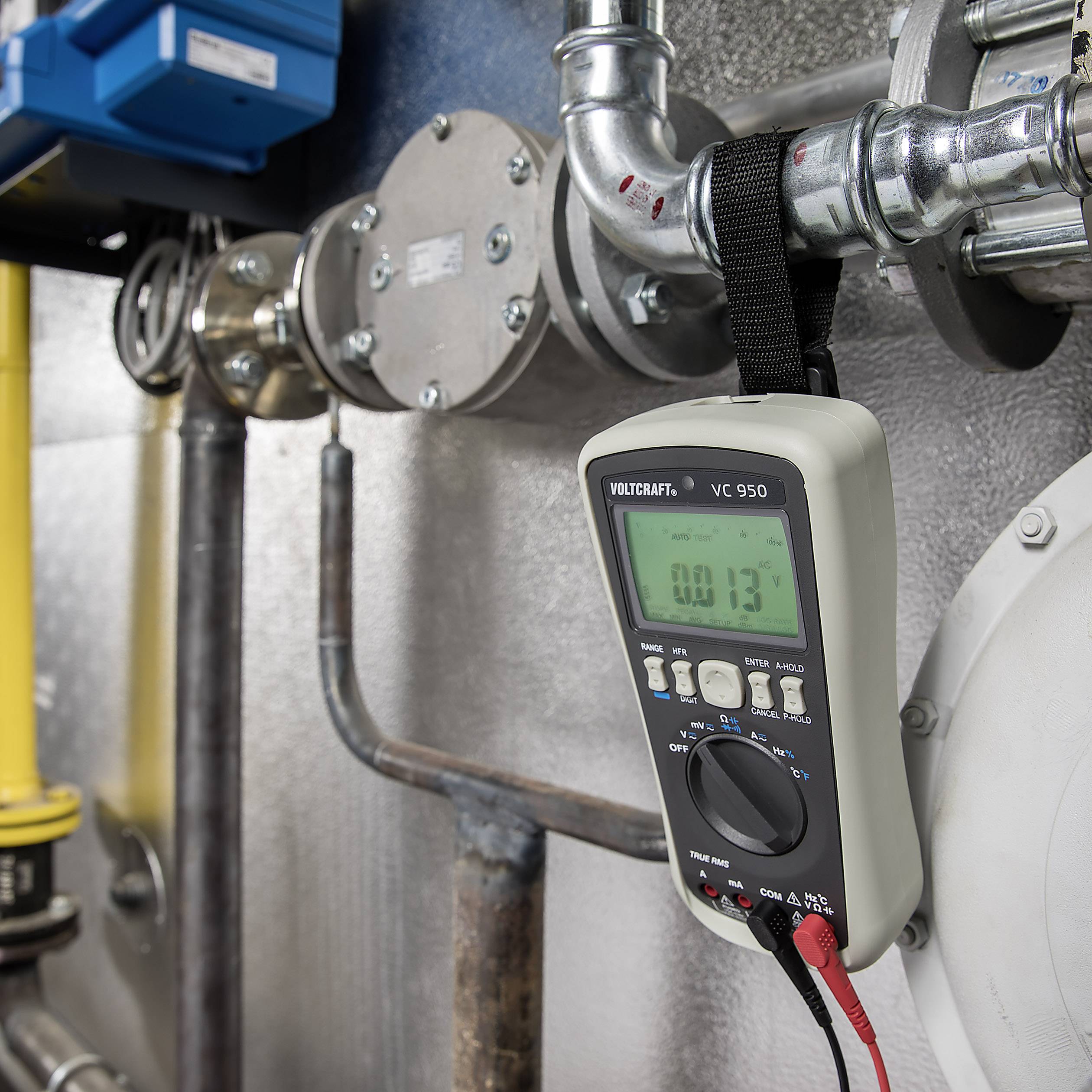 VOLTCRAFT VC950 Hand-Multimeter digital Datenlogger CAT III 1000 V, CAT IV 600 V Anzeige (Counts): 100000-2