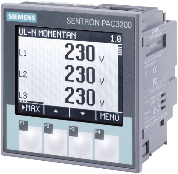 Siemens Indus.Sector Schalttafeleinbaugerät 96x96mm 7KM2112-0BA00-3AA0