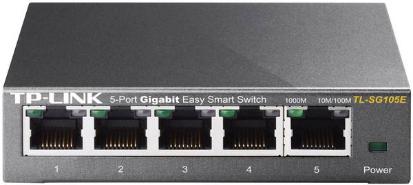 TP-LINK TL-SG105E TL-SG105E Netzwerk Switch 5 Port 1 GBit/s