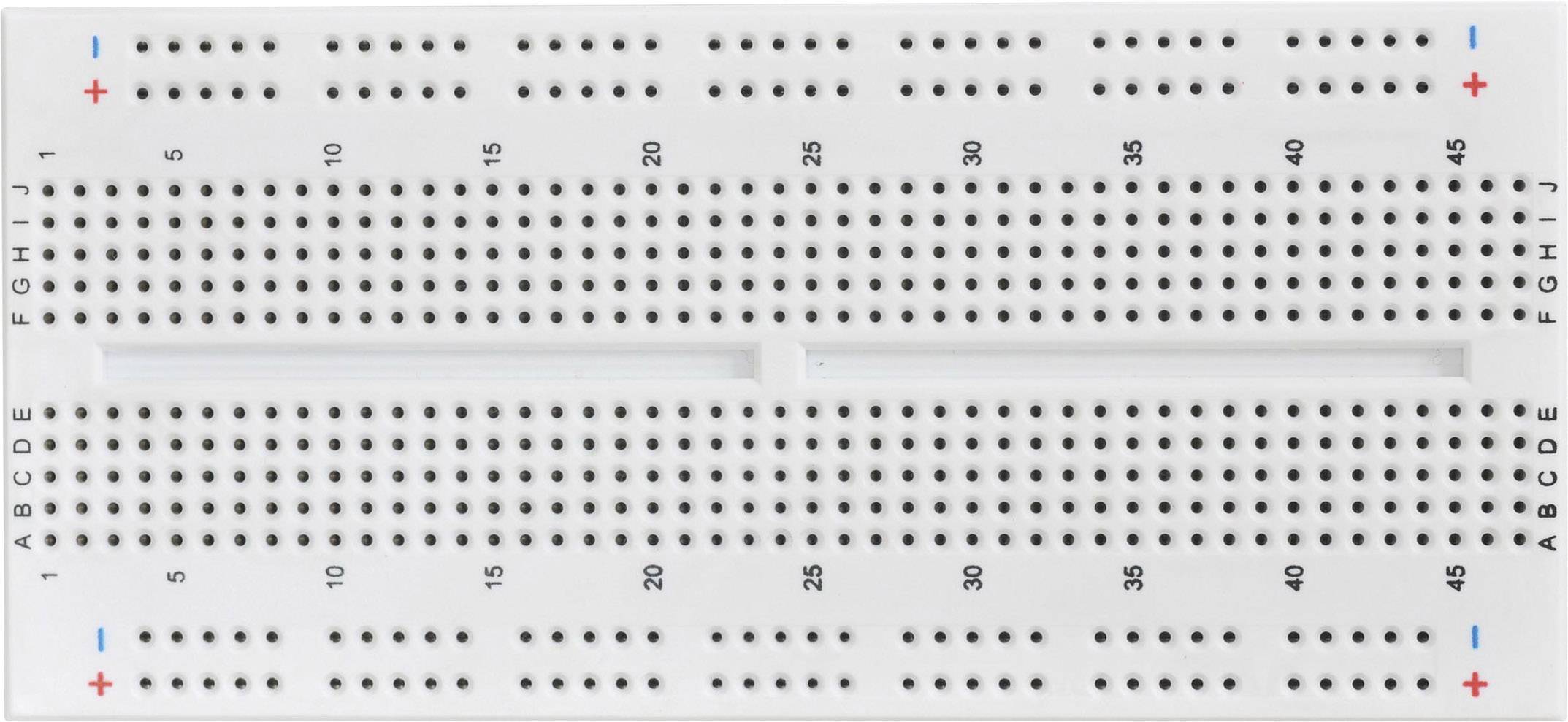 TRU COMPONENTS 0165-40-1-33010 Steckplatine Polzahl Gesamt 610 (L x B x H) 124.46 x 57.15 x 8.4