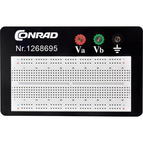 TRU COMPONENTS 0165-40-1-3301B Steckplatine Polzahl Gesamt 610 (L x B x H) 114.3 x 186.2 x 8.4 mm 1 St.