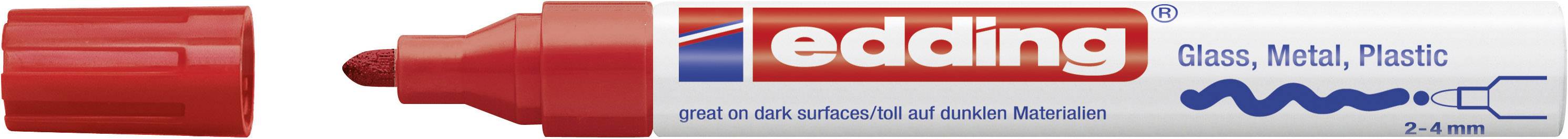 EDDING Paint-Marker Edding E-750 Rot Rundform 2 - 4 mm 1 St.