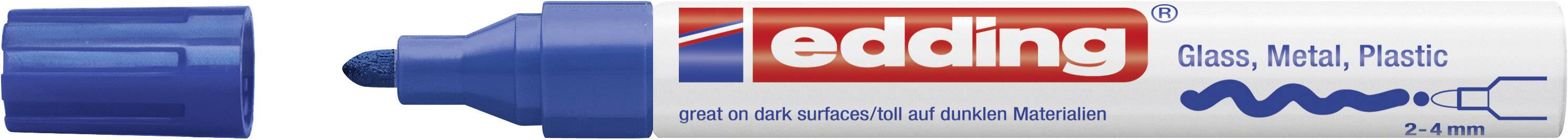 EDDING Paint-Marker Edding E-750 Blau Rundform 2 - 4 mm 1 St.