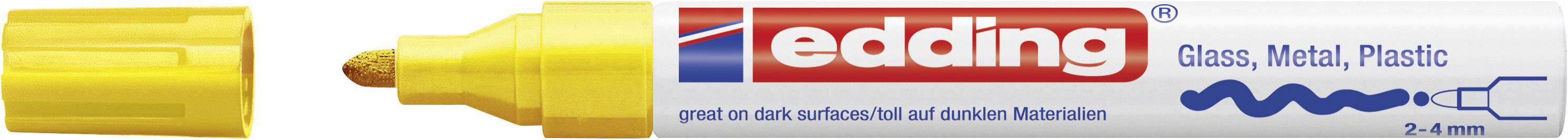 EDDING Paint-Marker Edding E-750 Gelb Rundform 2 - 4 mm 1 St.