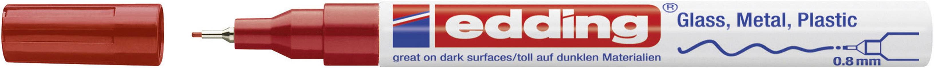 EDDING Paint-Marker Edding E-780 Red Nadelform 0.8 mm (max) 1 St.