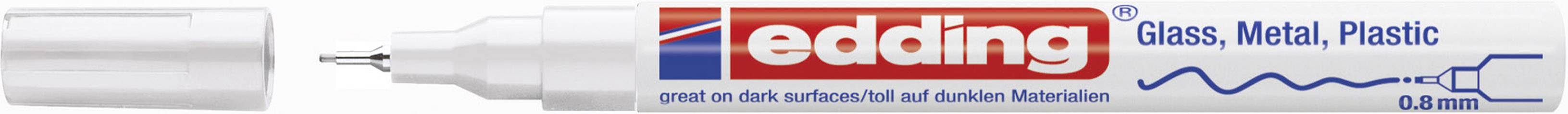 EDDING Paint-Marker Edding E-780 Weiß Nadelform 0.8 mm (max) 1 St.