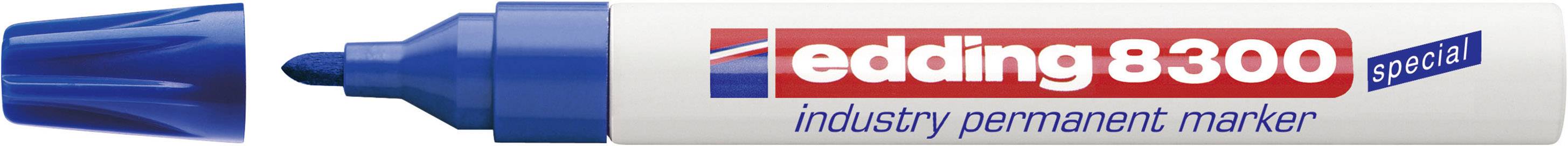 EDDING Permanent-Marker Edding E-8300 Blau Rundform 1.5 - 3 mm 1 St.