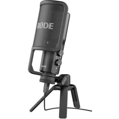 RODE Microphones NT USB  USB-Studiomikrofon Übertragungsart (Details):Kabelgebunden inkl. Kabel, Standfuß USB Kabelgebun