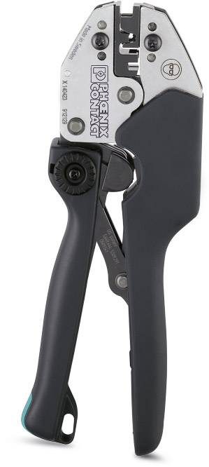 Phoenix Contact CRIMPFOX-SCA 2,5-M 1212726 Crimpzange Unisolierte Flachsteckhülsen 1 bis 2.5 mm²
