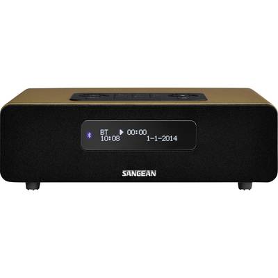 Sangean DDR-36 BT Tischradio DAB+, UKW AUX, Bluetooth® Braun-1
