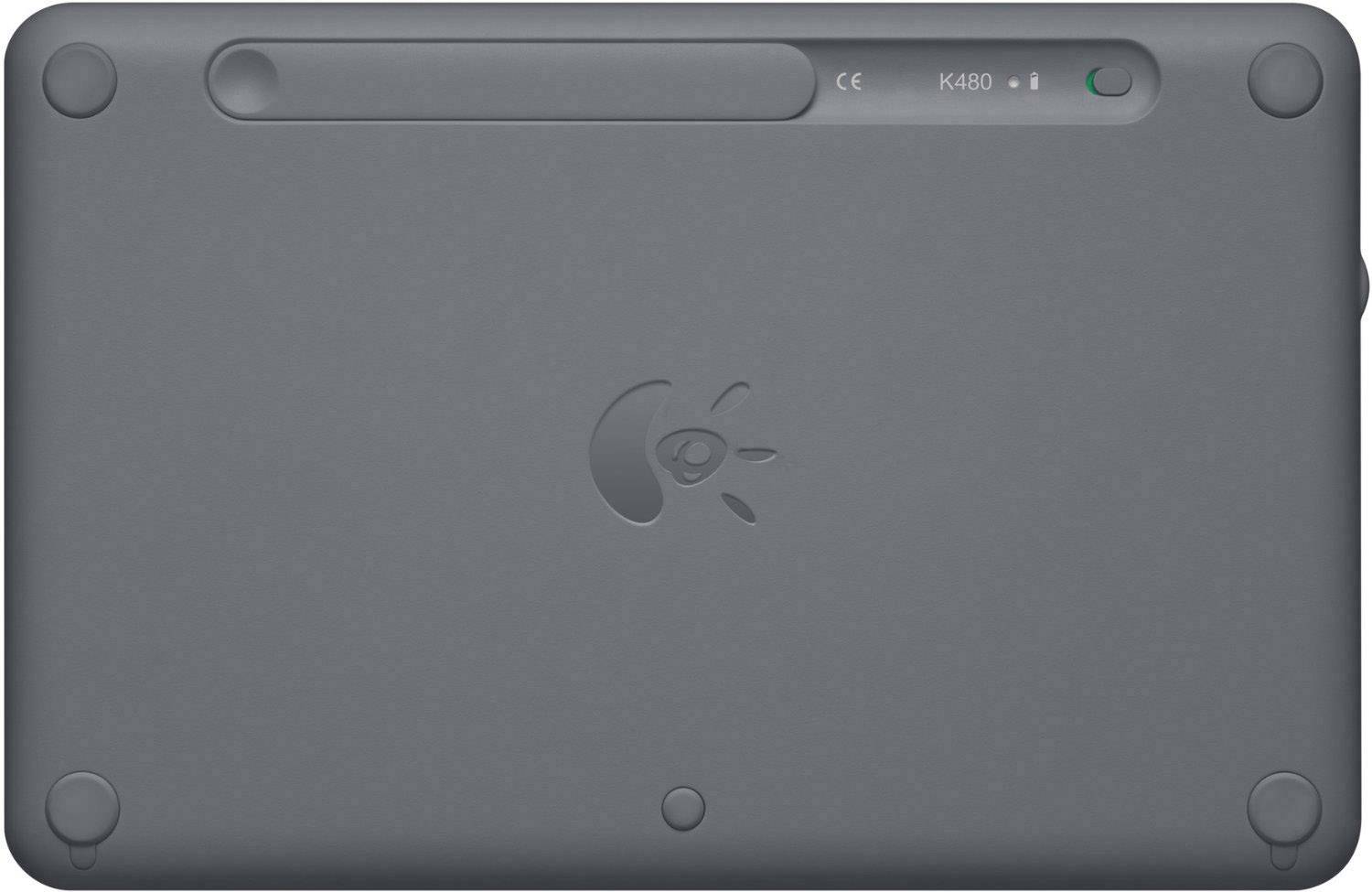 Logitech Multi-Device K480 Tastatur Bluetooth Deutsch Schwarz-4