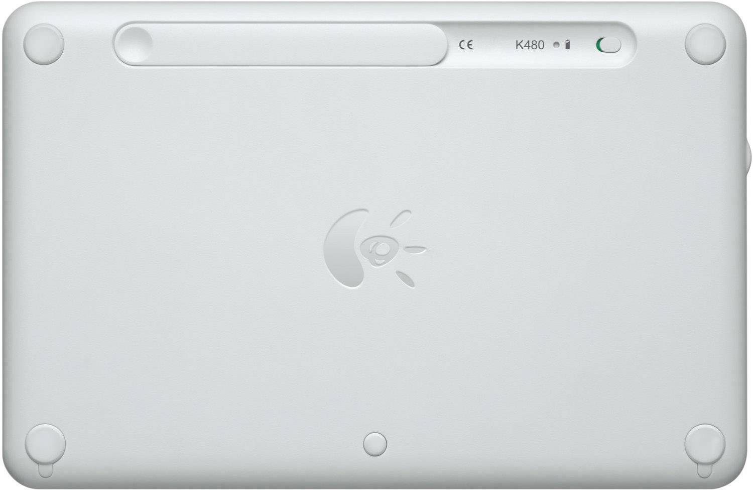 Logitech Multi-Device K480 Tastatur Bluetooth Deutsch weiß-3