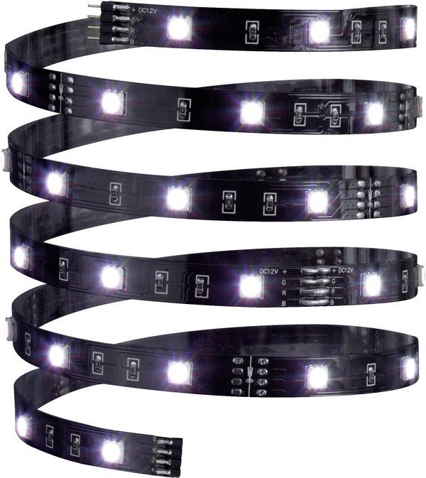 Paulmann YourLED ECO 70430 LED-Streifen-Basisset  mit Stecker 12 V 3 m RGB  1 St.
