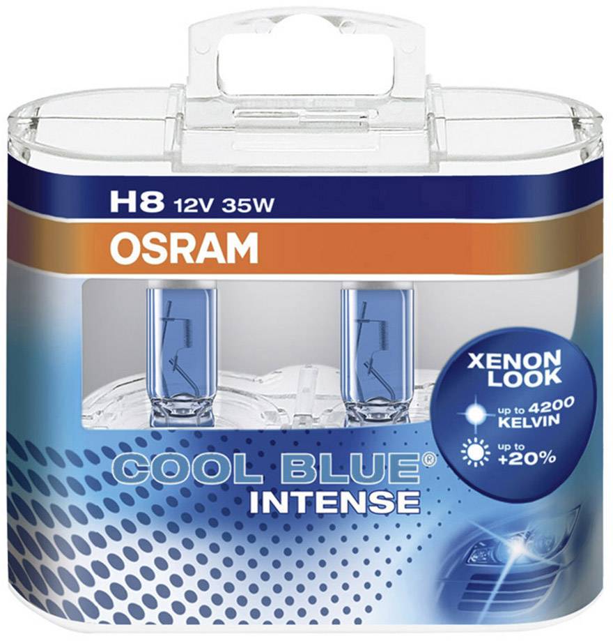 OSRAM COOL BLUE INTENSE H8 PGJ19-1 12 V/35 W (2er Box)-1