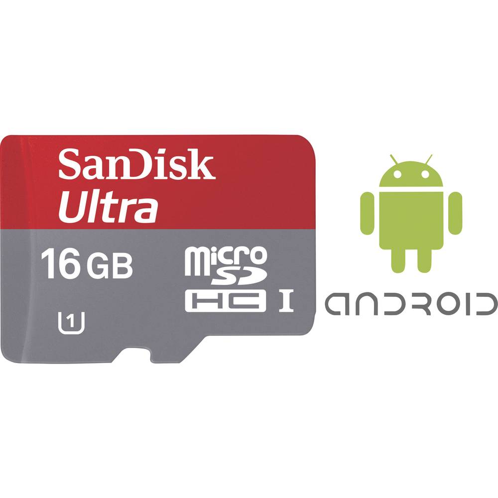 SanDisk UltraR Android Mit 80 MB S Und Memory Zone App MicroSDHC
