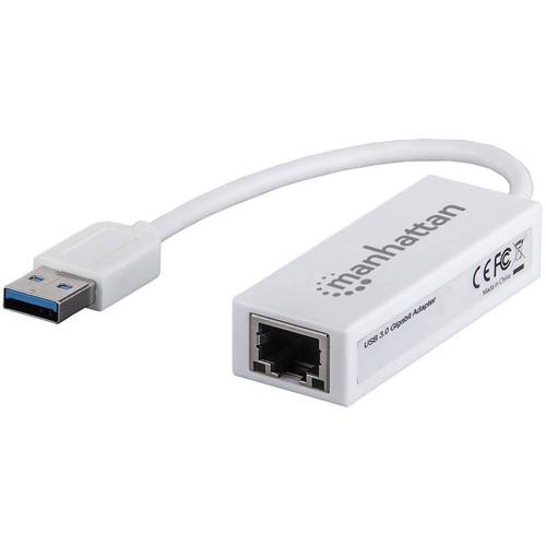 Manhattan Gigabit Ethernet Adapter Netzwerkadapter 1 GBit/s USB-A (USB 3.2 Gen 1)