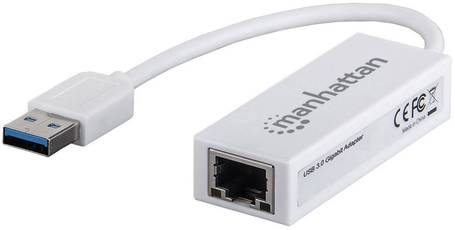  Adapter mit USB-Stecker und Buchse für Ethernet