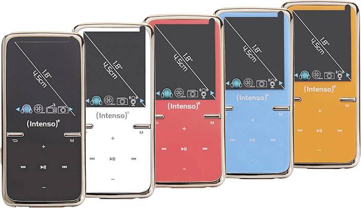 Intenso Video Scooter 8GB - MP3 Spieler - 8 GB - LCD - USB 2.0 - Blau - Kopfhörer enthalten-3