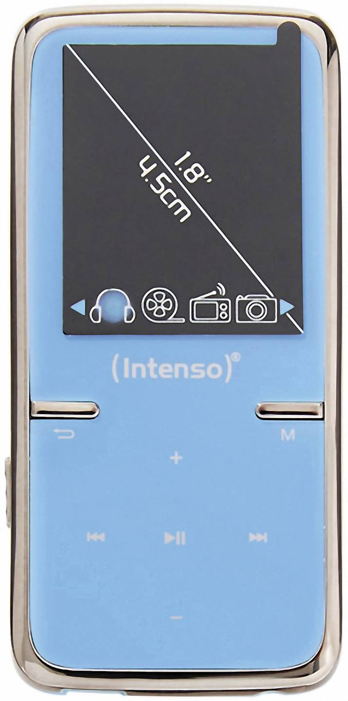 MP3 Player von Intenso mit microSD Karte