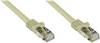 Good Connections® RJ45 Patchkabel mit Cat. 7 Rohkabel und Rastnasenschutz (RNS®), S/FTP, PiMF, 500MHz, grau, 2m