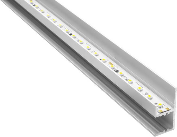 Barthelme 62399531 62399531 Profil Aluminium (L x B x H) 1000 x 18 x 37 mm Piece 1 St.