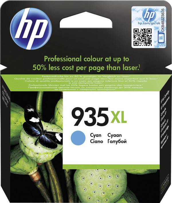 HP 935XL Druckerpatrone  Original Cyan C2P24AE Tinte