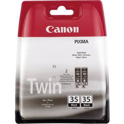 Image of Canon Tintenpatrone PGI-35 Original 2er-Pack Schwarz 1509B012 Druckerpatronen 2er-Pack