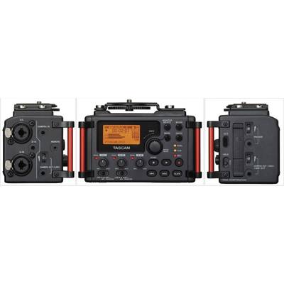 Tascam DR-60DMK2 Mobiler Audio-Recorder Schwarz