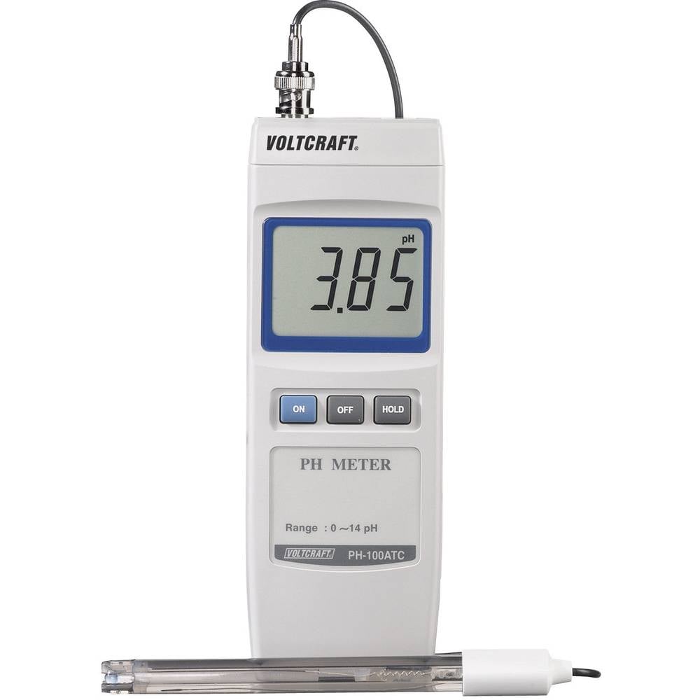 VOLTCRAFT PH-100 ATC Digitale PH-meter 0 14 pH