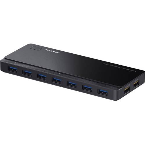 Thumbnail - TP-LINK UH720 USB-Hub 7+2 Port USB-A USB 3.0 5 GBit/s mit Schnellladeport Schwarz UH720