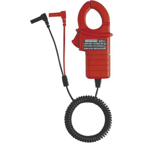 Benning CC 1 Stromzangenadapter kalibriert (DAkkS-akkreditiertes Labor) Messbereich A/AC (Bereich): 1 - 400 A