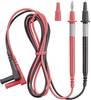 Benning 044145 Sicherheits-Messleitungs-Set Lamellenstecker 4 mm Prüfspitze 1.00 m Schwarz, Rot 1 St.