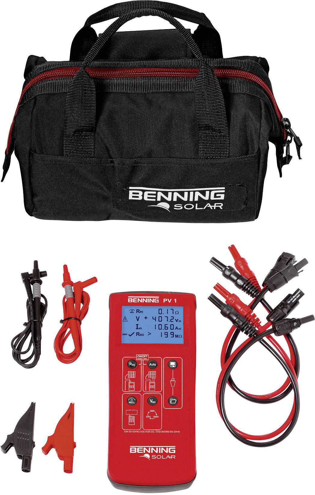 Benning PV 1 Photovoltaik-Installationstester , für die ...