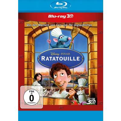 blu-ray 3D Ratatouille FSK: 0