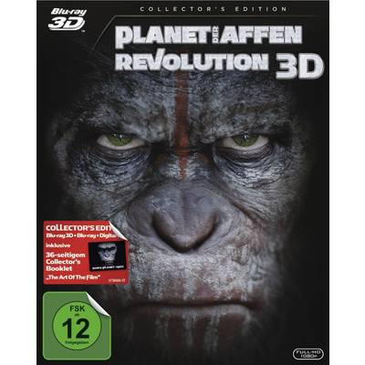 blu-ray 3D Planet der Affen - Revolution (+2D Blu-ray) FSK: 12