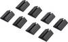 TRU COMPONENTS 617164-BK Kabelhalter selbstklebend 1282781 Bündel-Ø-Bereich 2.50 bis 3.00 mm Schwarz 8 St.