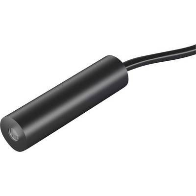 Kleiner, zylindrischer, schwarzer Sensor mit Kabel, vermutlich für elektronische Anwendungen oder Geräteintegration geeignet.