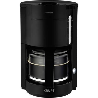 Krups ProAroma Kaffeemaschine Schwarz  Fassungsvermögen Tassen=15 