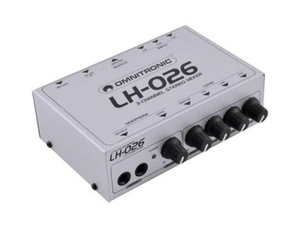 Omnitronic LH-026 Mini-Mixer  Mini-Mixer