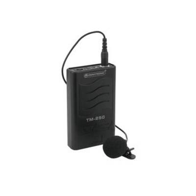 Omnitronic TM-250 Ansteck Sprach-Mikrofon Übertragungsart (Details):Funk 