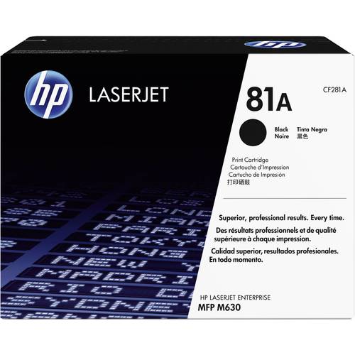 HP Toner 81A Original Schwarz 10500 Seiten CF281A
