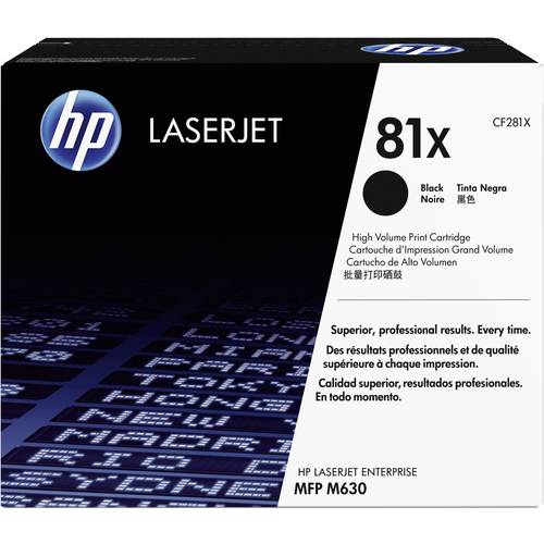 HP Toner 81X Original Schwarz 25000 Seiten CF281X
