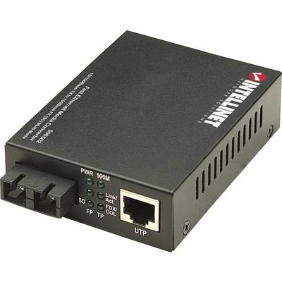 Intellinet 506502 LAN, SC Duplex Netzwerk-Medienkonverter 100 MBit/s