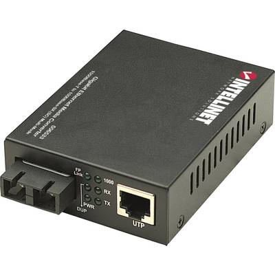 Intellinet 506533 LAN, SC Duplex Netzwerk-Medienkonverter 1 GBit/s 