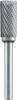 Alpen 778606106100 Frässtift Hartmetall Zylinder Länge 50 mm Produktabmessung, Ø 6 mm Schaftdurchmesser 6 mm