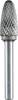 Alpen 788606106100 Frässtift Hartmetall Rundbogen Länge 50 mm Produktabmessung, Ø 6 mm Schaftdurchmesser 6 mm